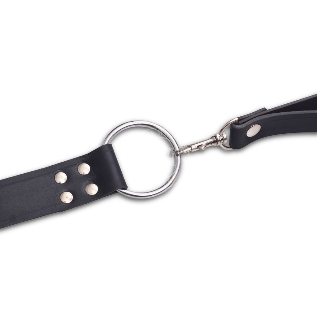 Genuine Leather Bondage Collar and Leash, view 7