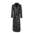 leather coat, leather blazer, leather long coat, leather trench coat, leather long coat, leather overcoat, genuine leather coat, cowhide leather coat