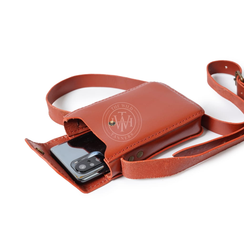 Tan Holster with Shoulder Strap, view 5