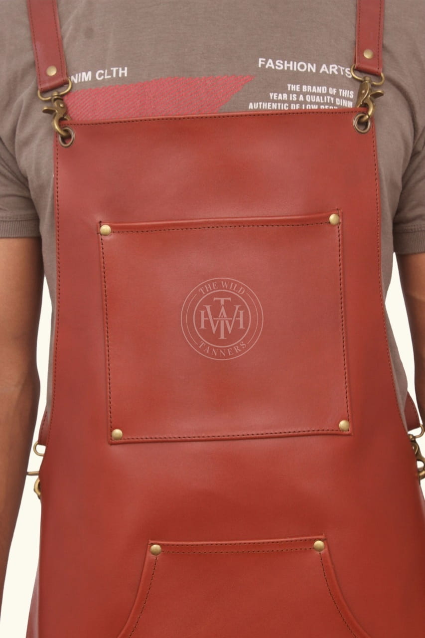 Mens Leather Aprons for Professionals, view 5