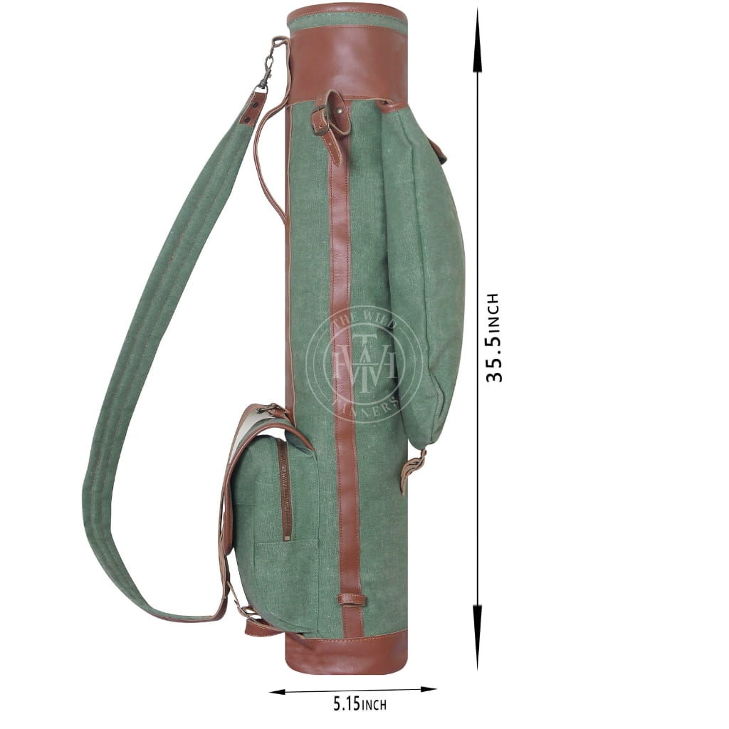 Vintage Canvas Golf Bag, view 5