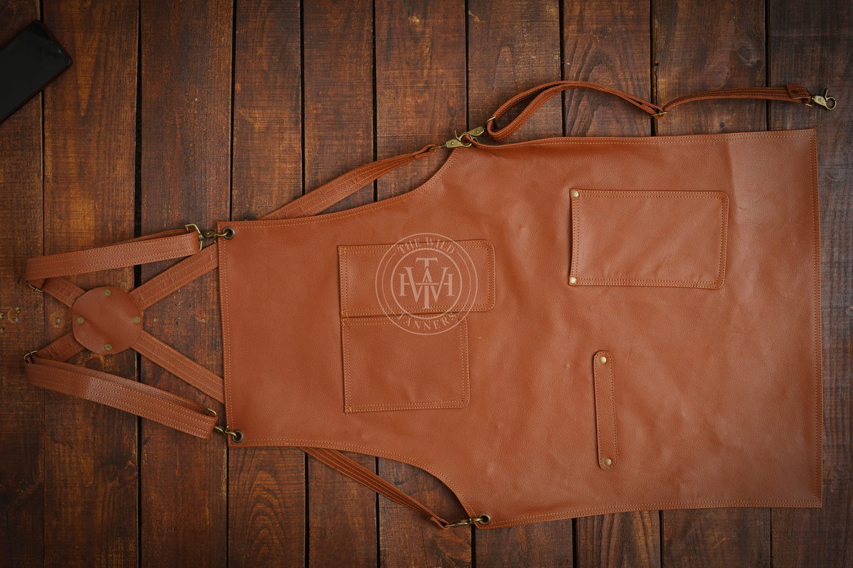Genuine Leather Bartender Apron for Multi Purposes, view 6