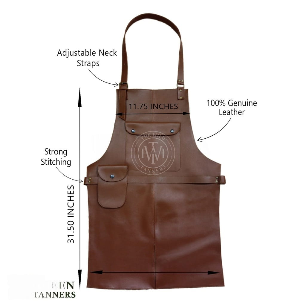 Genuine Mens Leather Aprons, view 6