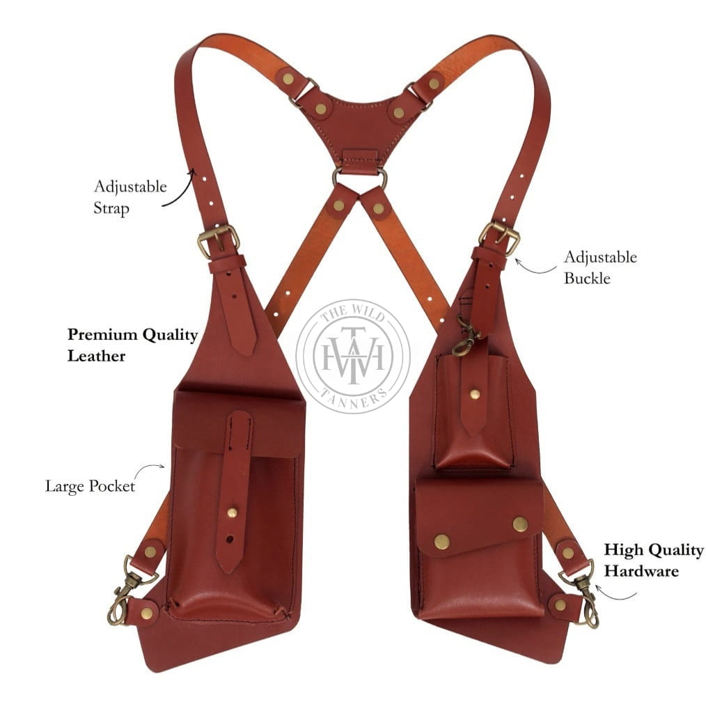 Tan Shoulder Holster Bag, view 6
