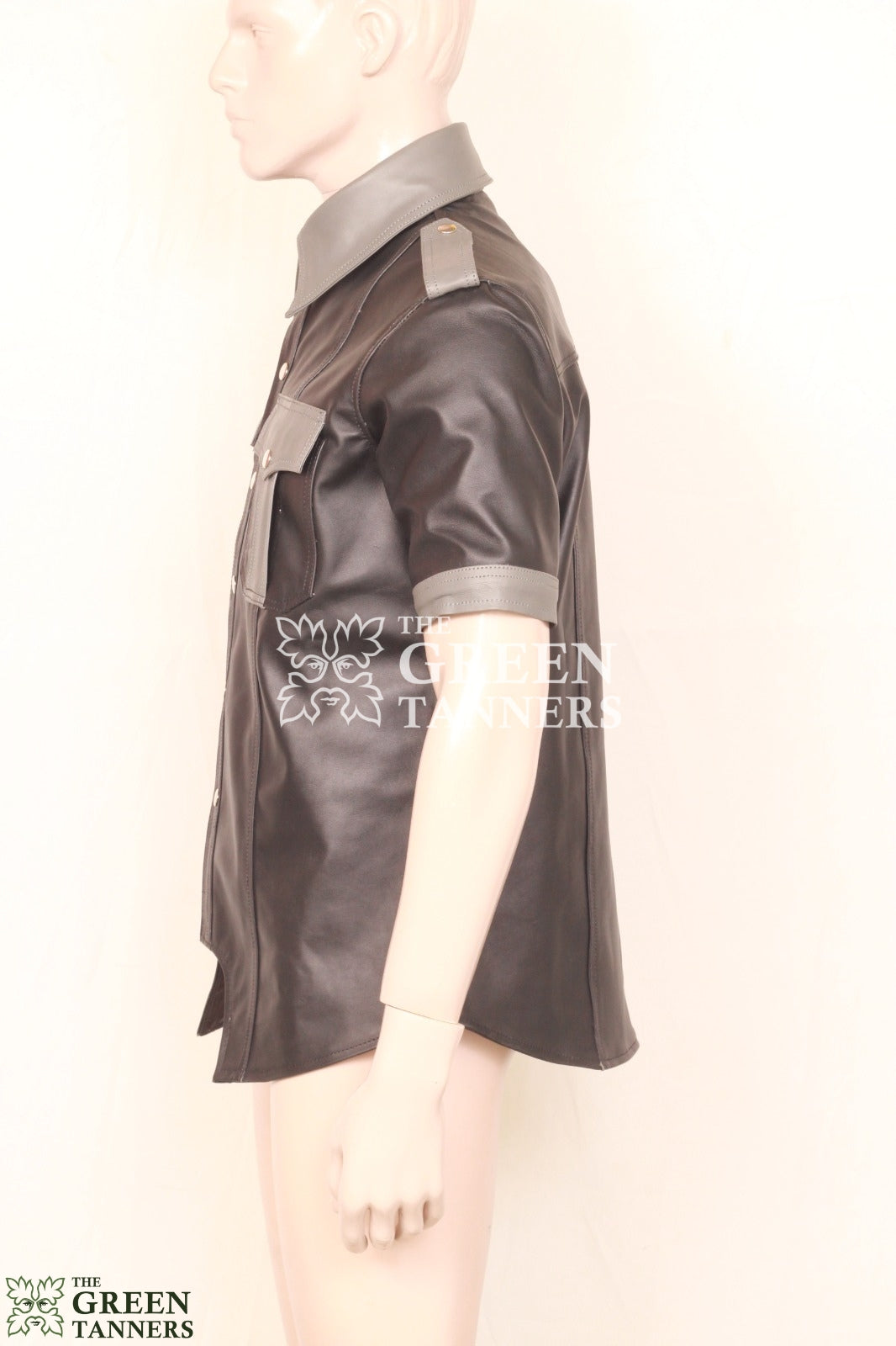 leather biker shirts, motorcycle shirts, sleeveless biker shirts, sleeveless shirts