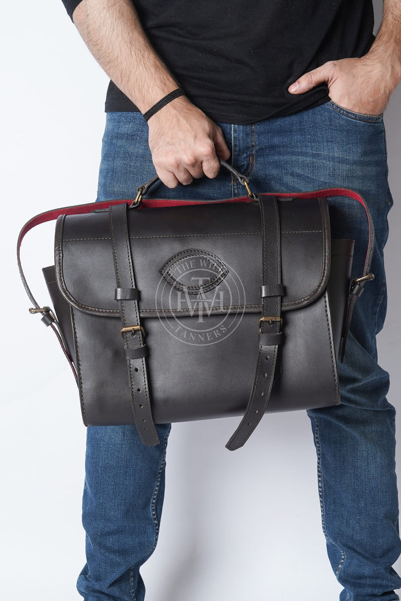 Leather Cartridge Bag, Leather Magazine Bag, Shotgun Cartridge Bag, cartridge bag, Genuine Leather Bag