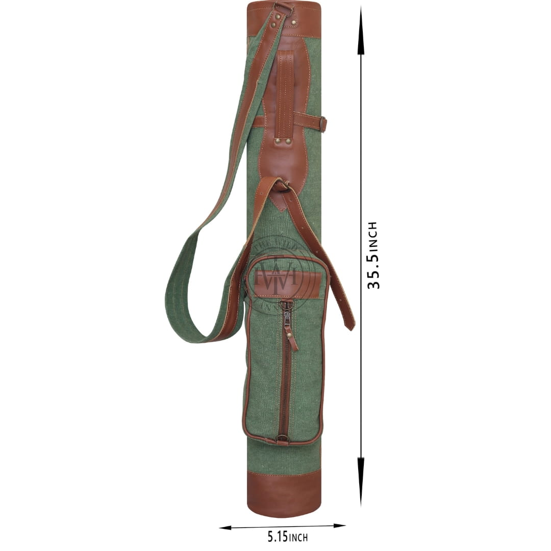 Premium Canvas Sunday Golf Bag, view 5