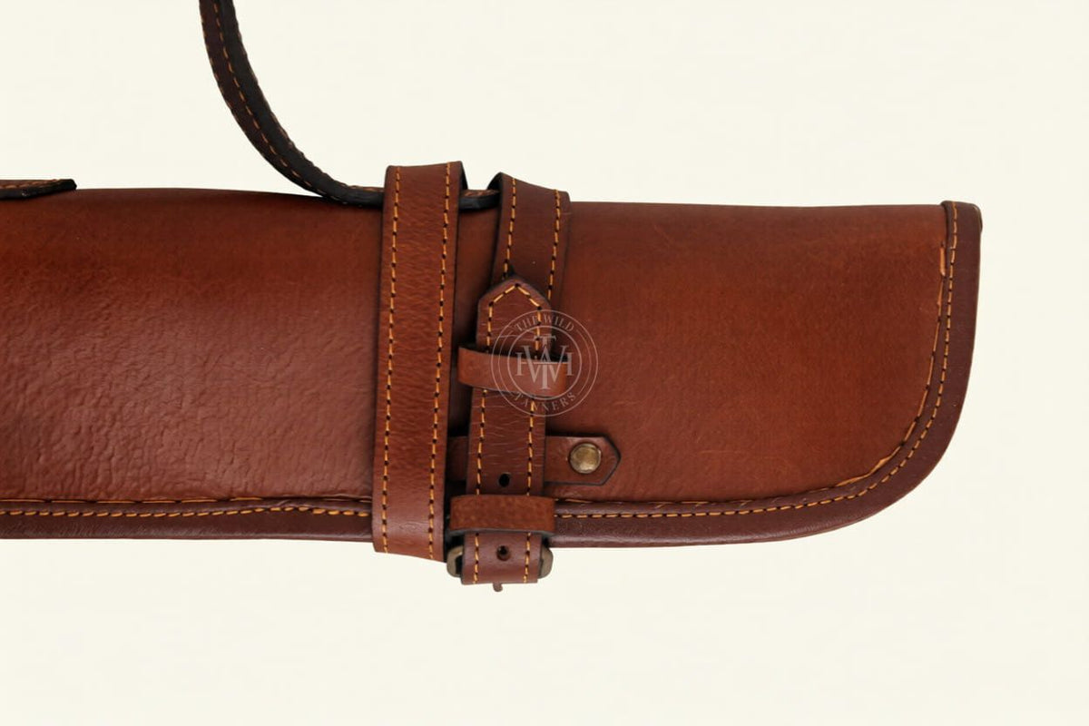 Heavy Duty Leather Rifle Scabbard, view 5