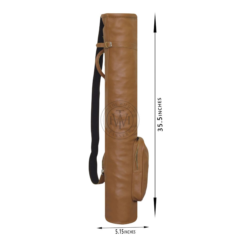 Genuine Luxury Leather Golf Bag, view 5