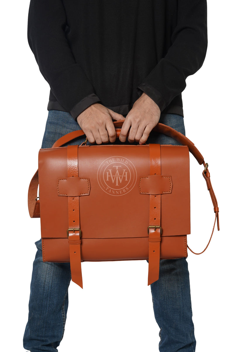 leather briefcase, leather messenger bag, leather office bag, briefcase