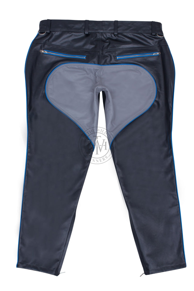 Fetish Leather Bondage Pants with D-rings, Fetish Leather Pants, Bondage Pants with D-rings,  Pants with D-rings, Fetish Pants with D-rings