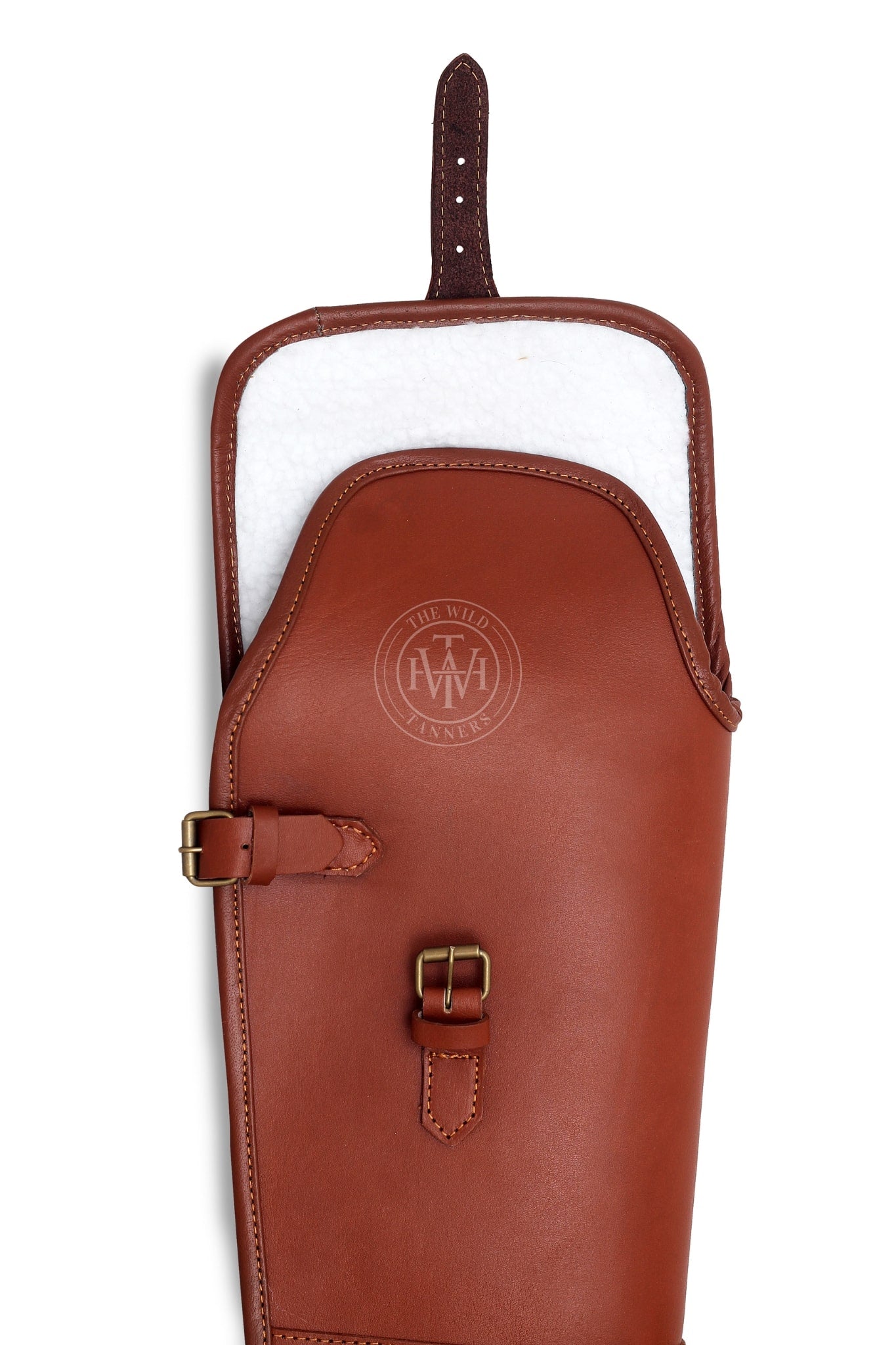 Black Leather Gun Slip Case, Black Leather Shotgun Case, Gun Slip Case