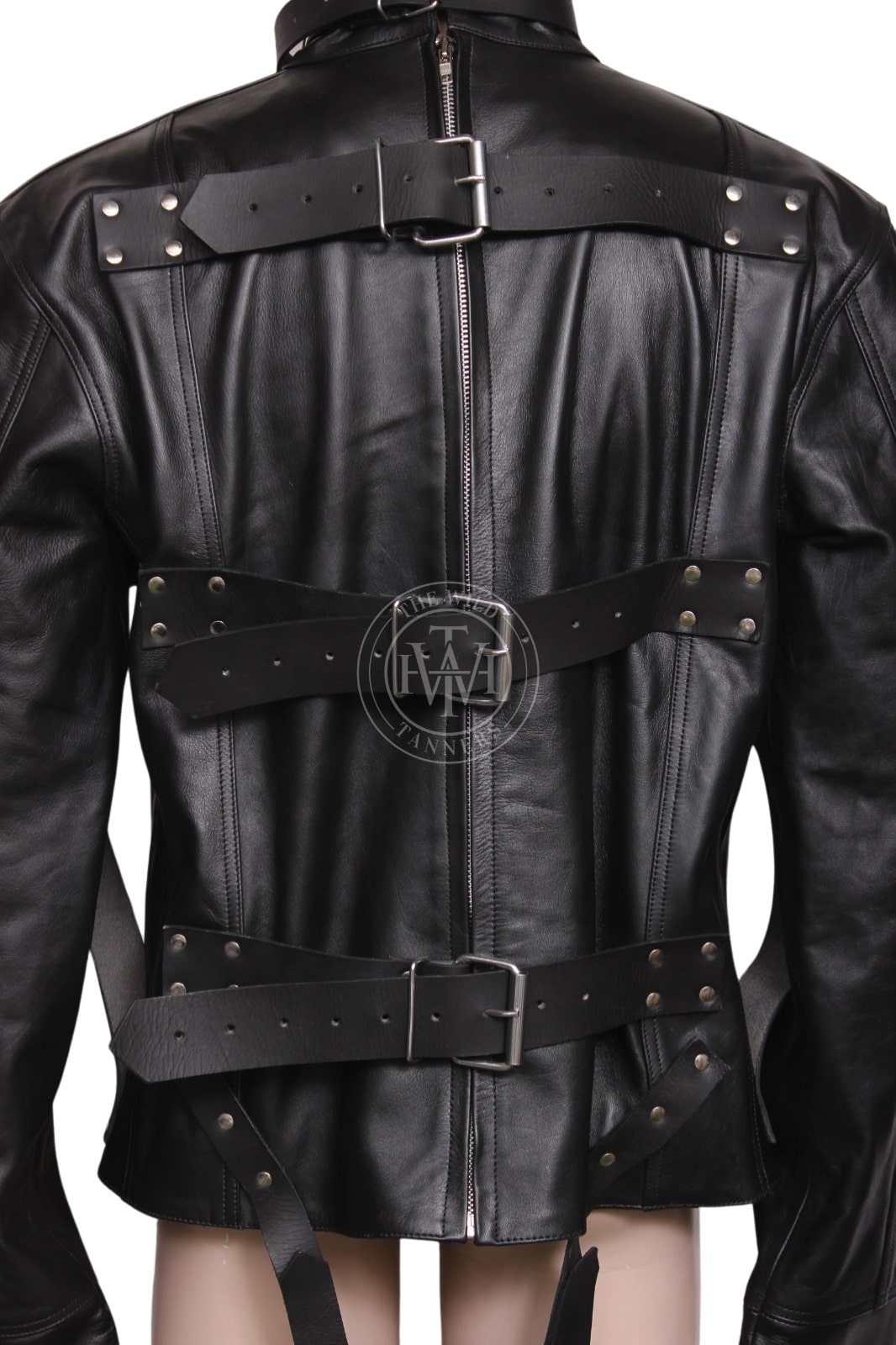 Kinky Leather Straitjacket BDSM, view 6