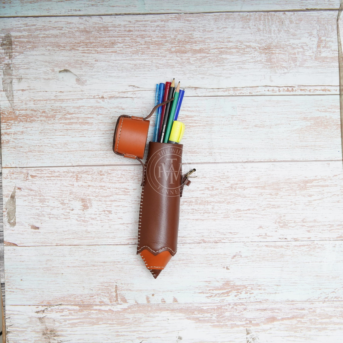 Leather Pencil Case, view 7