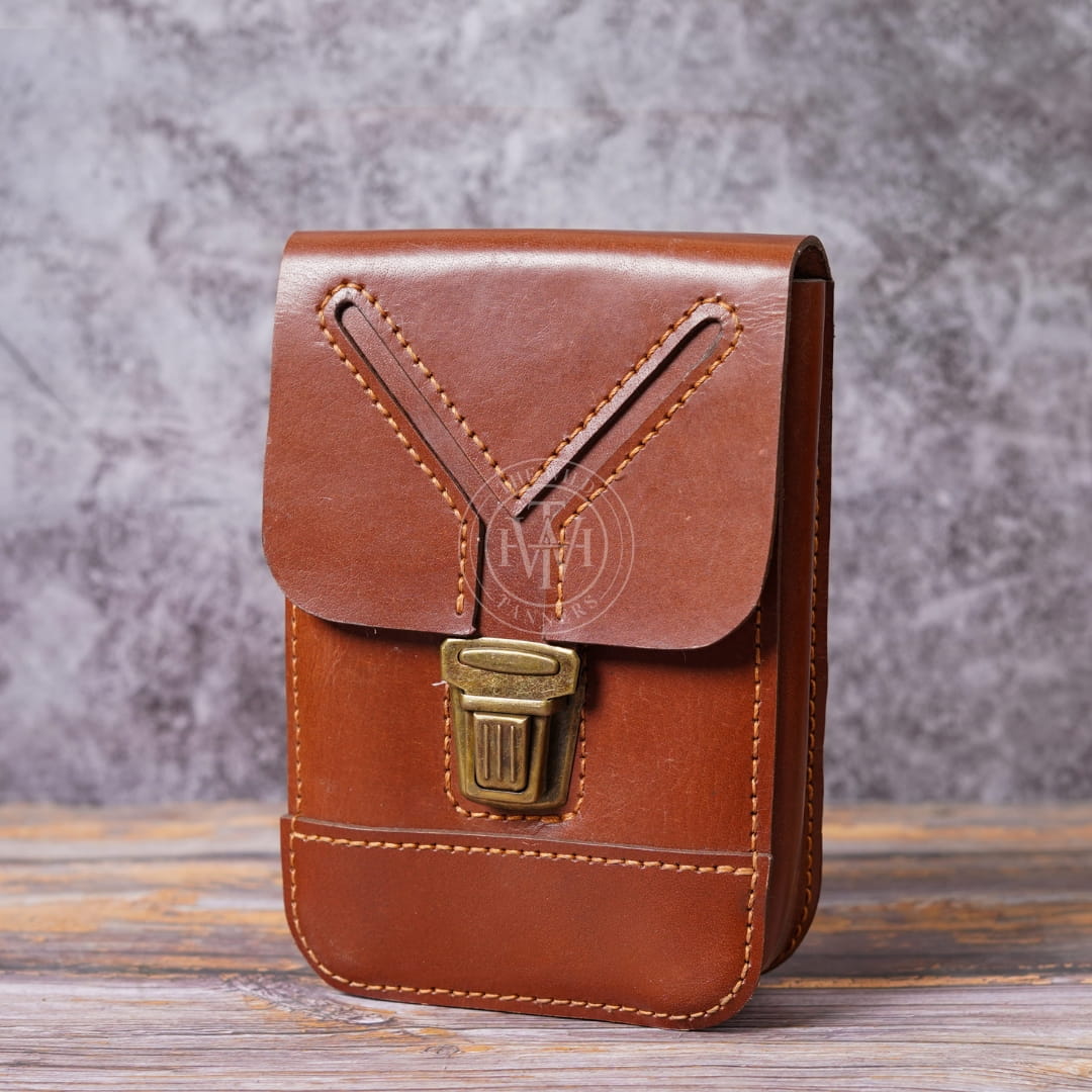 Genuine Leather Belt Bag, view 7