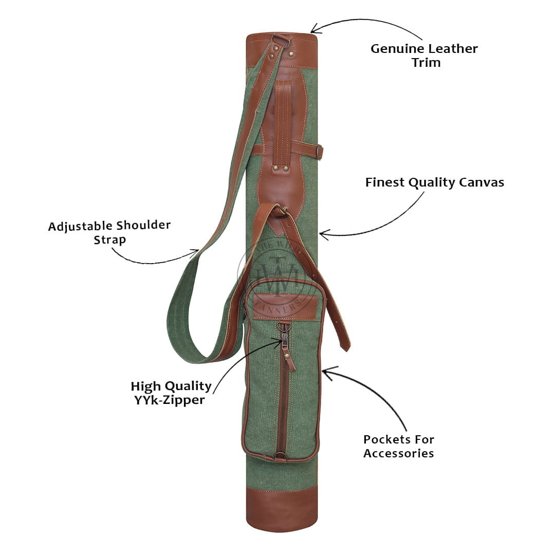 Premium Canvas Sunday Golf Bag, view 6