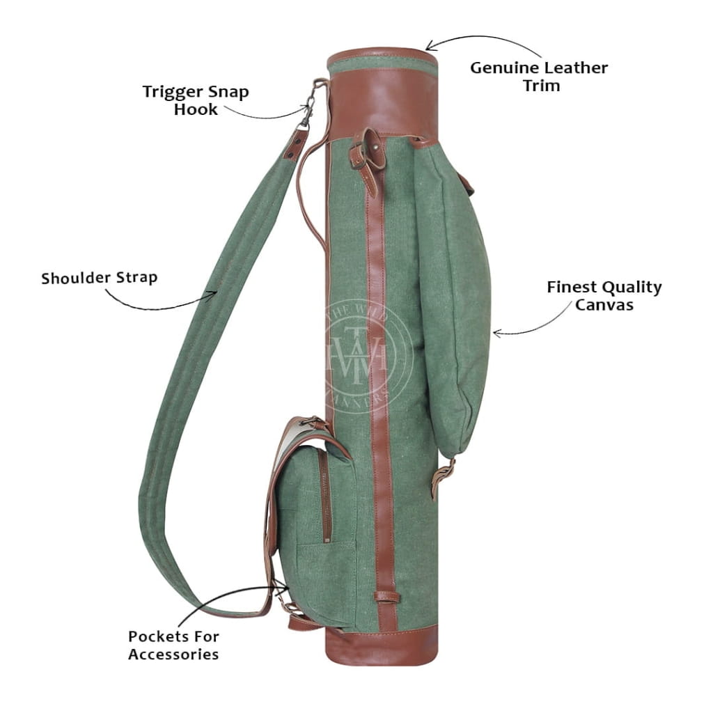 Vintage Canvas Golf Bag, view 6