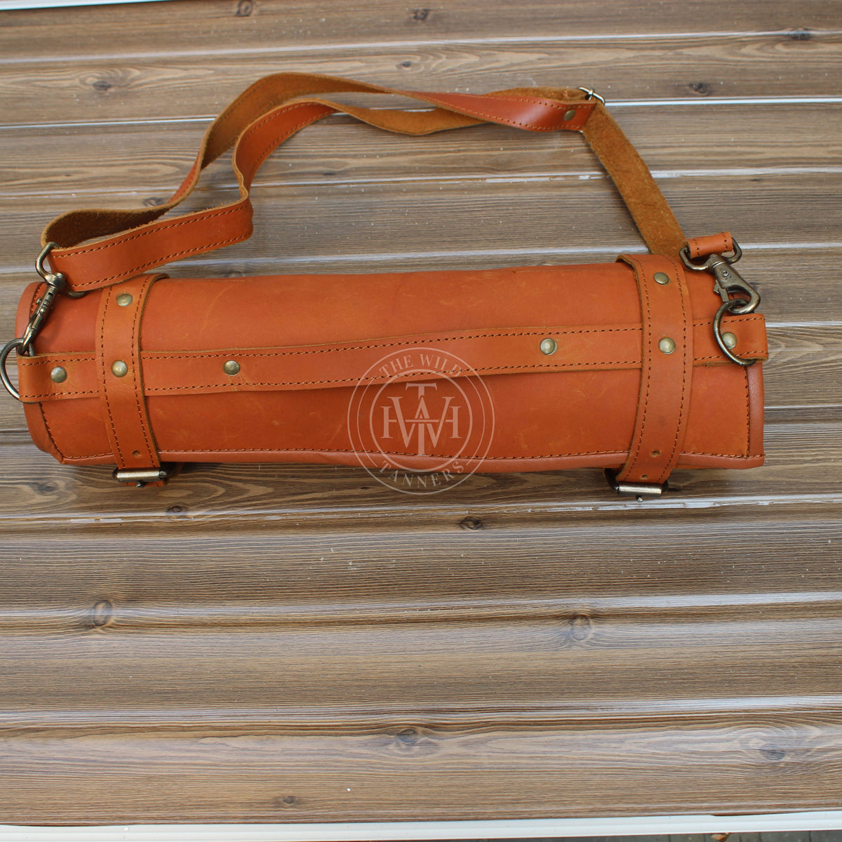 Genuine Knife Roll Bag Leather, view 7