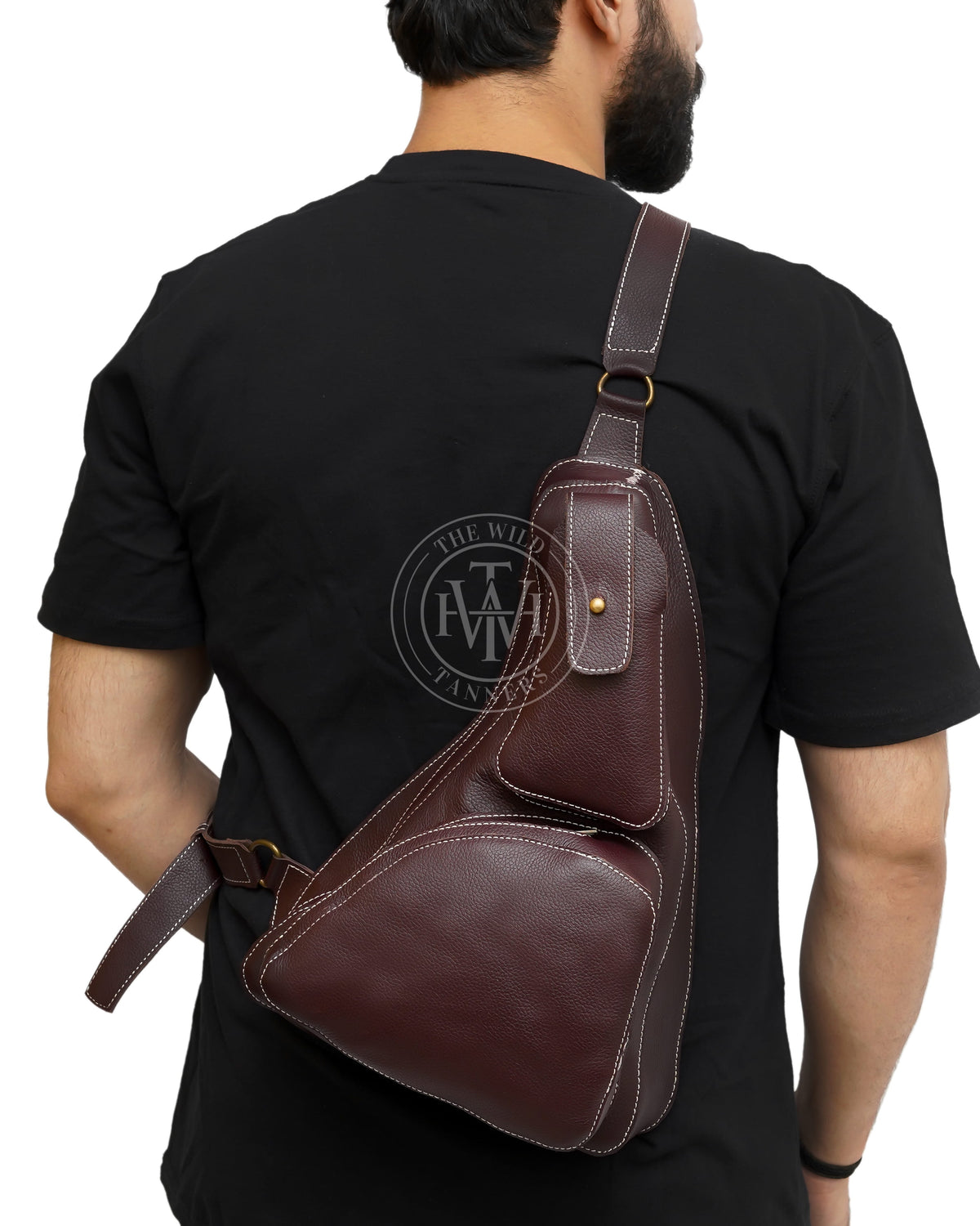 Classic Leather Sling Bags, view 2