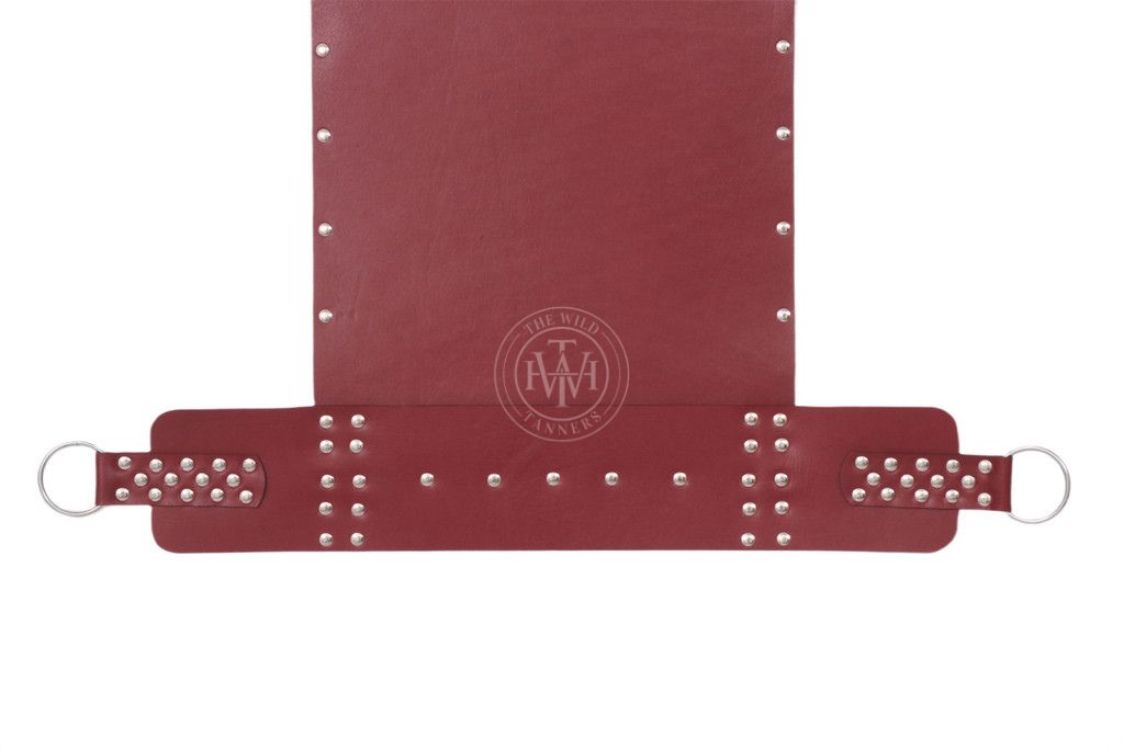 Brown Genuine Leather Bondage Sex Swing, view 7
