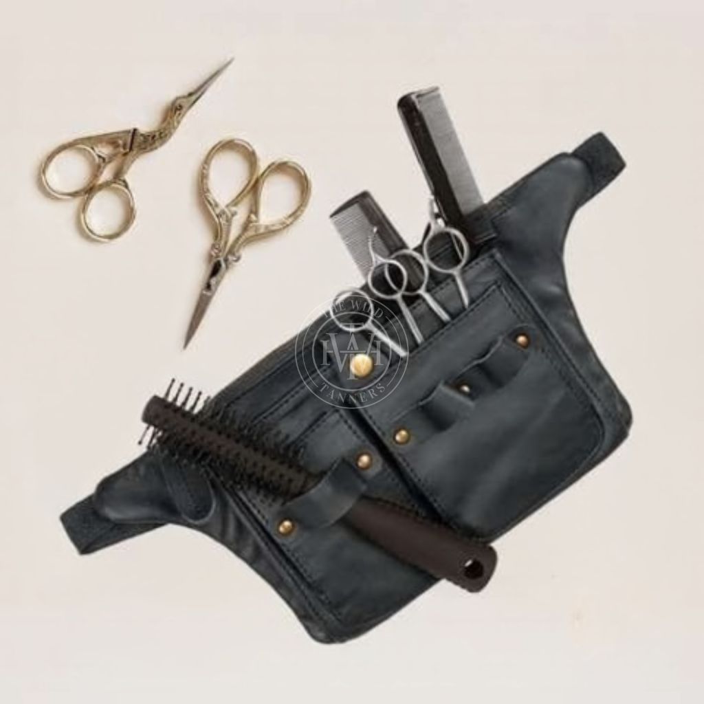 Classic Black Barber Belt, view 6