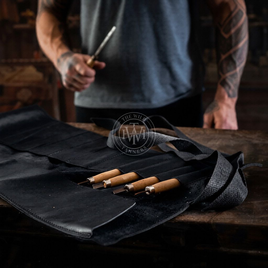 Black Classic Tool Wrap