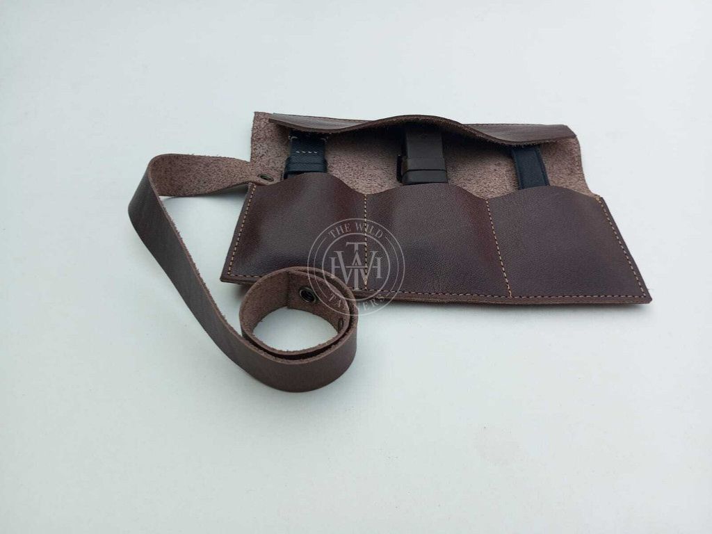 Real Leather Watch Roll for Your Valuable Watches, view 6