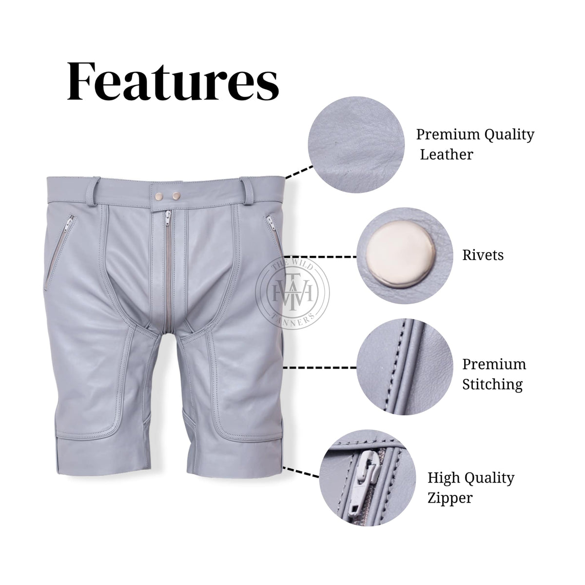 Stylish Genuine Leather Boxer for Men, view 7