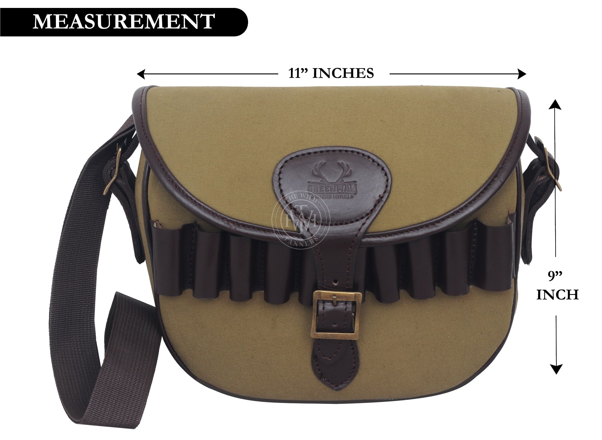 leather canvas cartridge bag, canvas cartridge bag, canvas ammo bag,  ammo storage solution