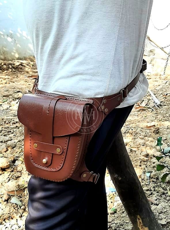 Leather Hip Belt Bag, view 7