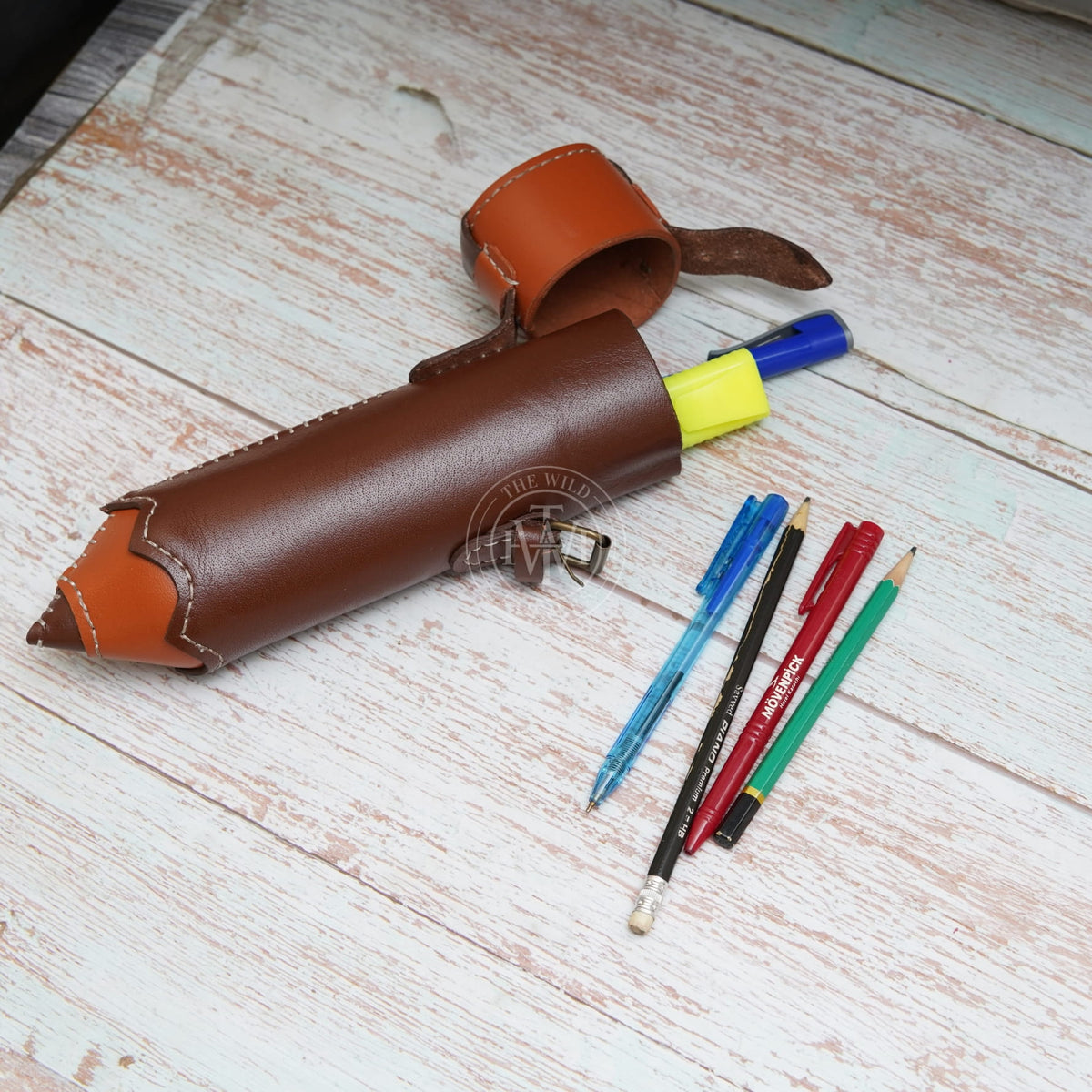 Leather Pencil Case, view 8