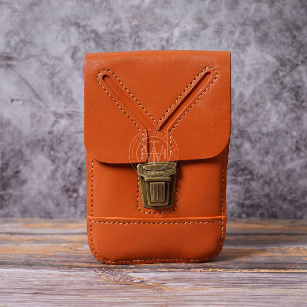Genuine Leather Belt Bag, view 8