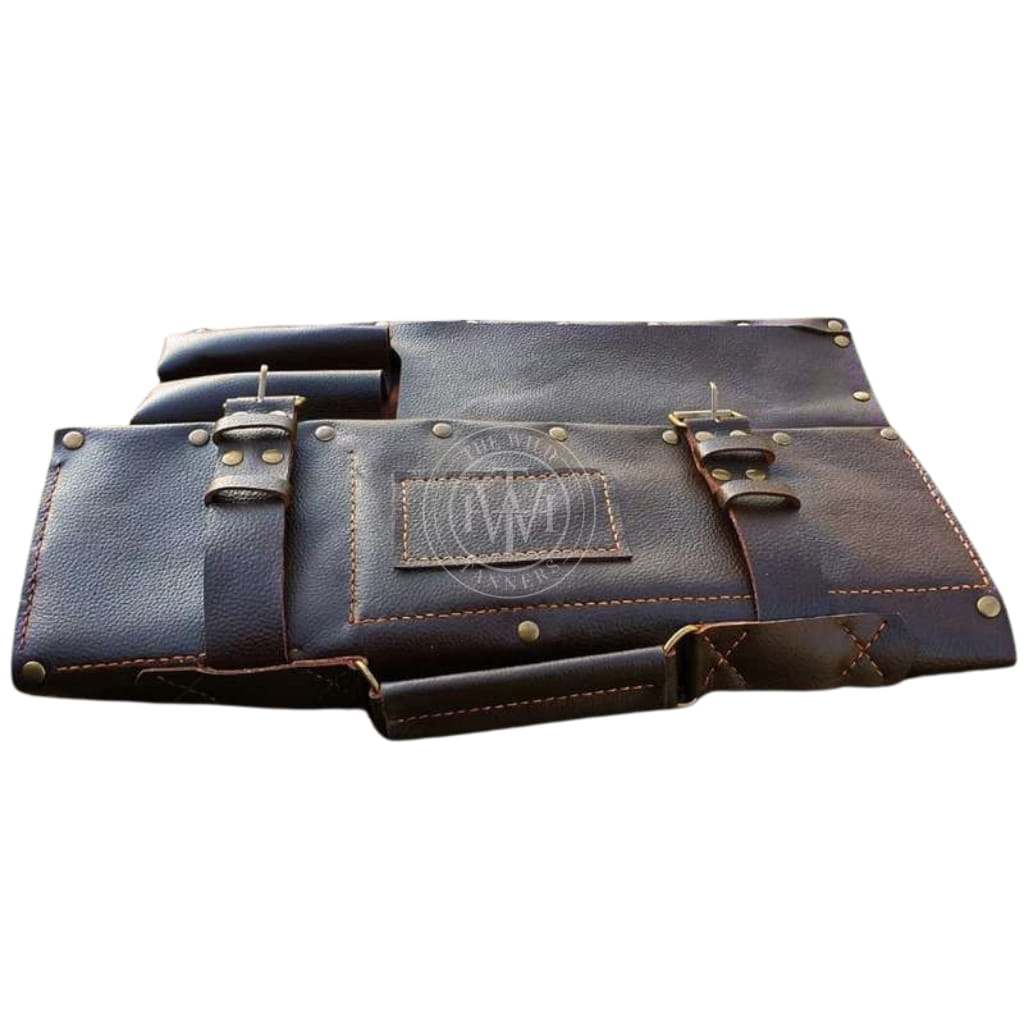 Genuine Knife Leather Roll Bag, view 7