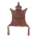 plus size sex swing, brown leather swing, heavy duty bondage swing, BBW leather sex swing