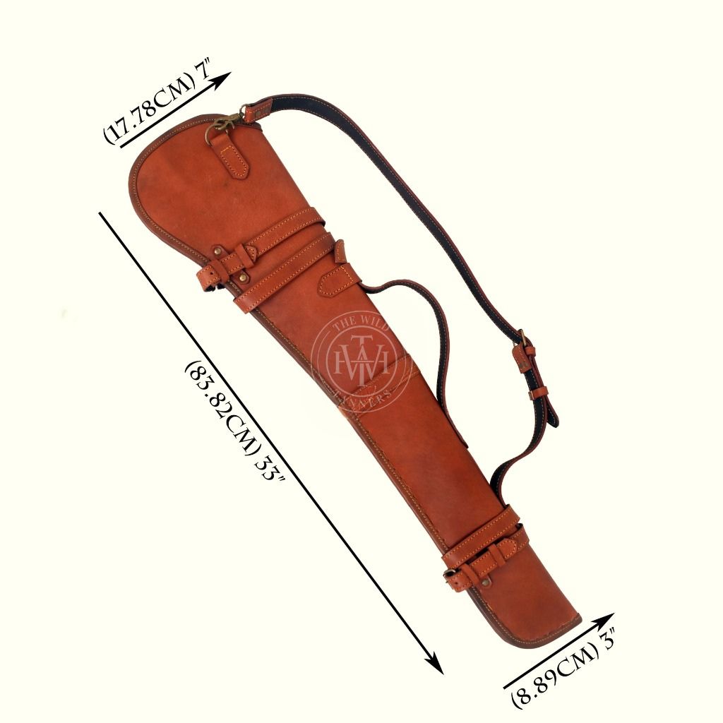 Genuine Leather Rifle Scabbard, view 7