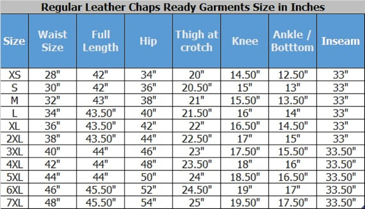 Men's Leather Chaps for Bikers & Fetish Wear, view 4