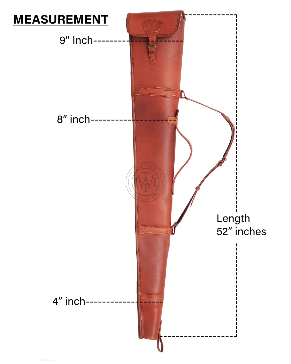 Genuine Leather Shotgun Case, view 8