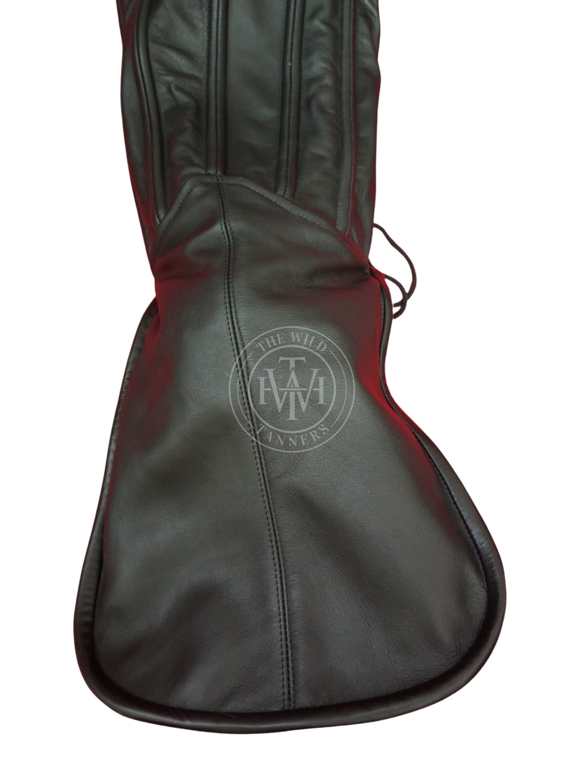 Premium leather bondage sleepsack, BDSM sleeping bag, view 4