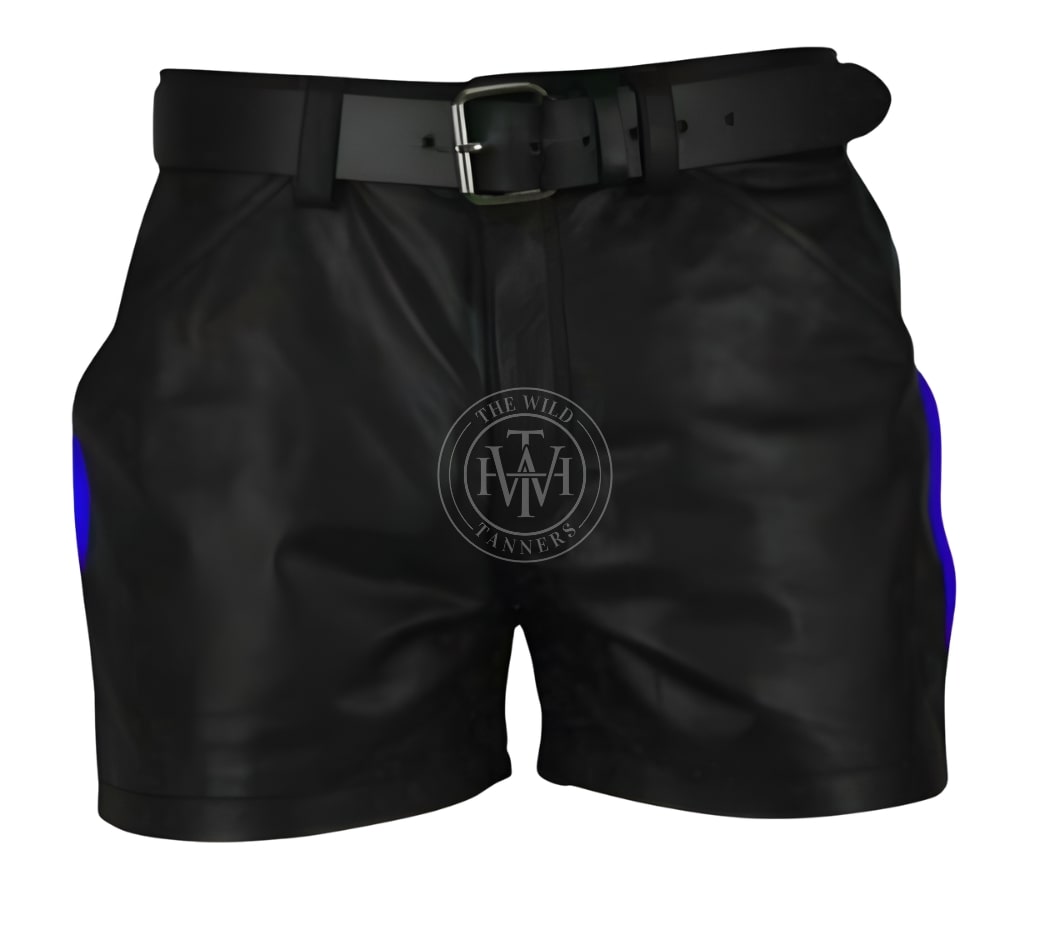 Men's Leather Shorts, view 5