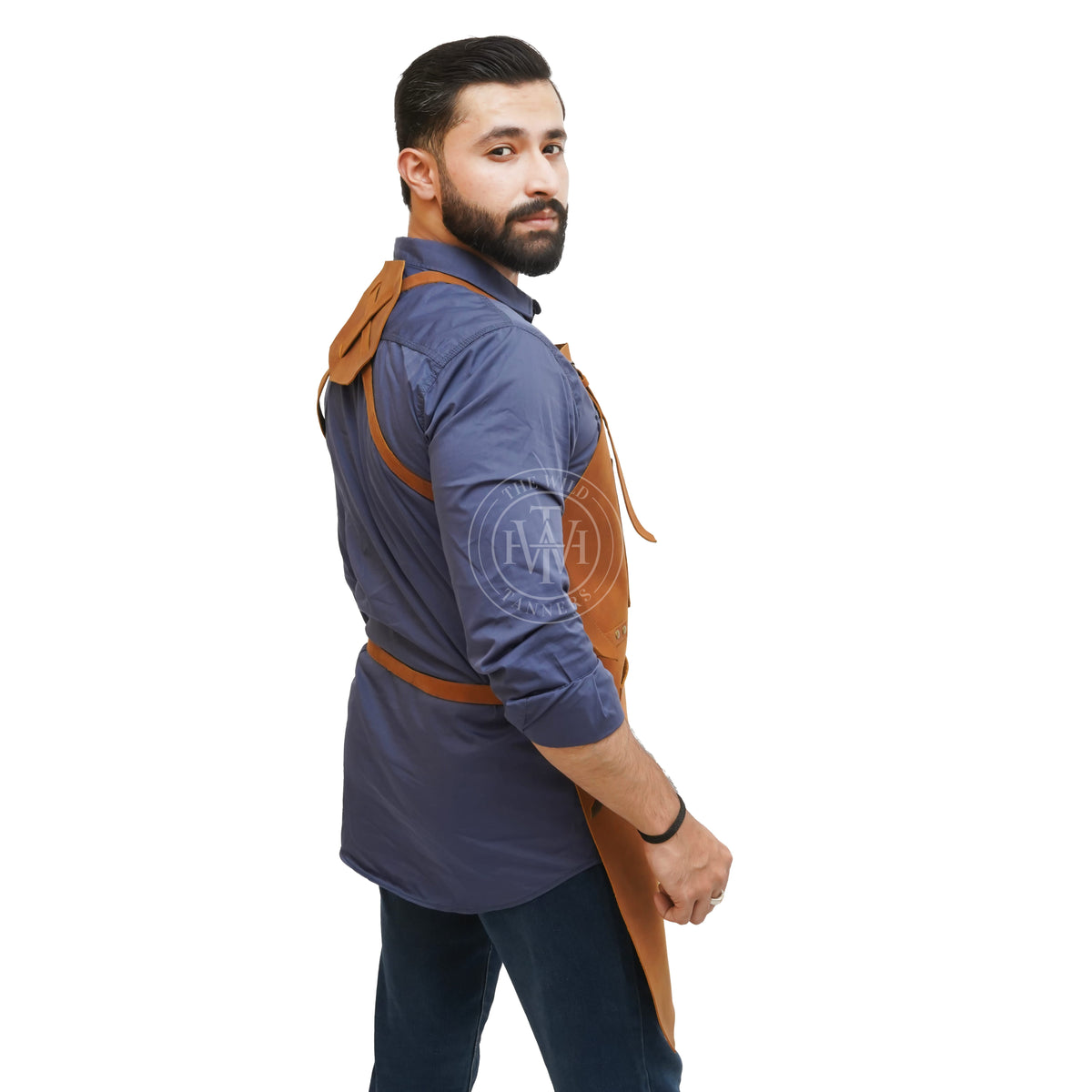 Leather Apron Men with Pockets, view 9
