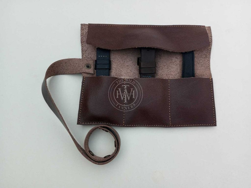 Real Leather Watch Roll for Your Valuable Watches, view 8