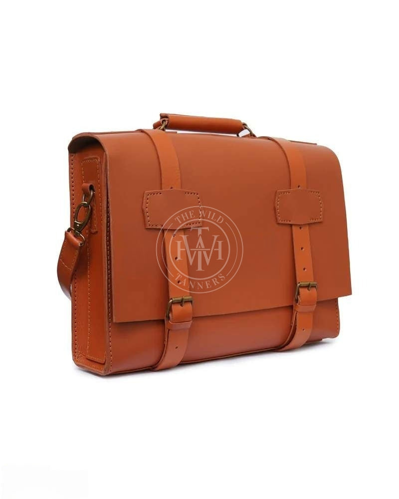 Genuine Leather Briefcase, view 5