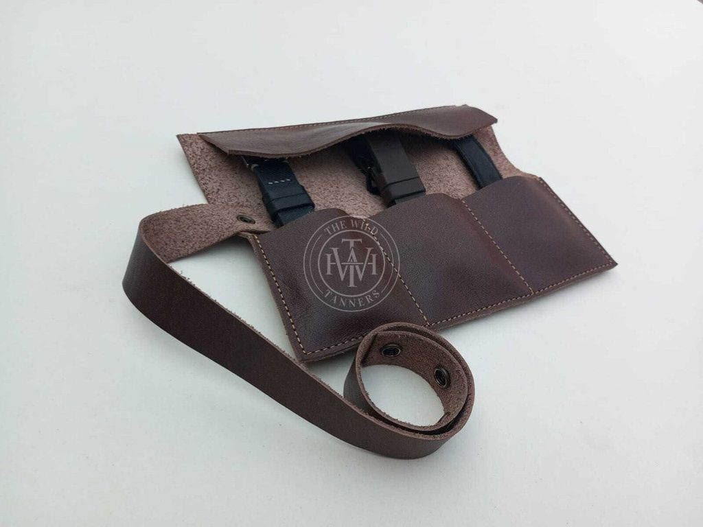 Real Leather Watch Roll for Your Valuable Watches, view 9