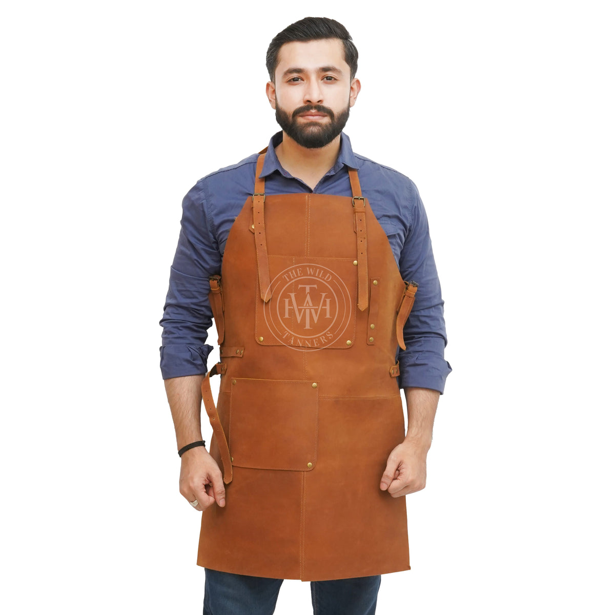 Leather Apron Men with Pockets, view 10