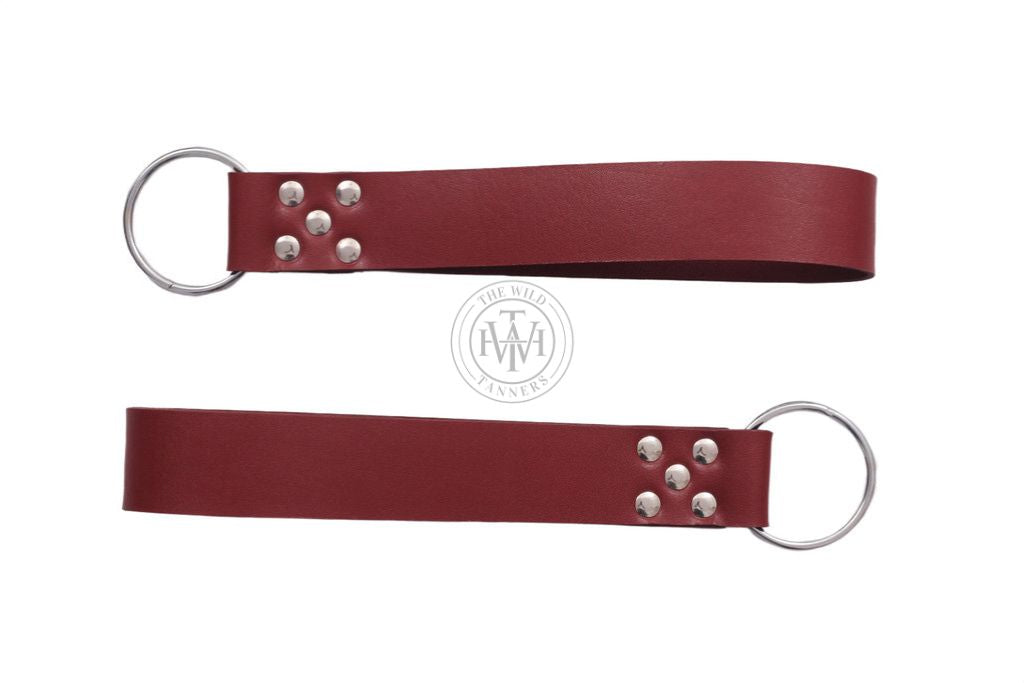 Brown Genuine Leather Bondage Sex Swing, view 5
