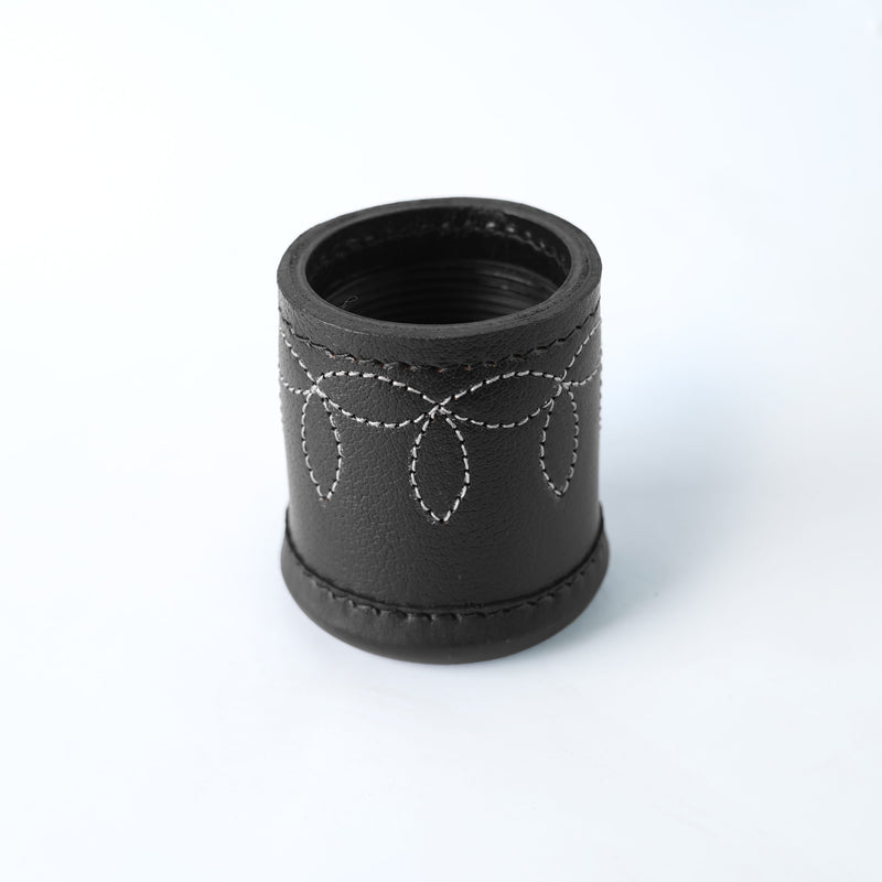 Leather Dice Cups, Black Dice Cup, Leather Dice Cup, Dice Shaker, Leather Dice Shaker