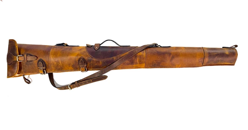 Handmade Leather Shotgun Scabbard