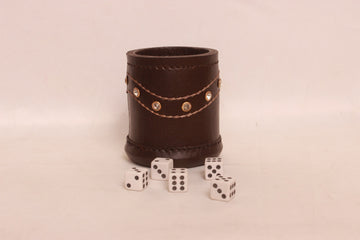 Leather Dice Cups for Modern Gaming