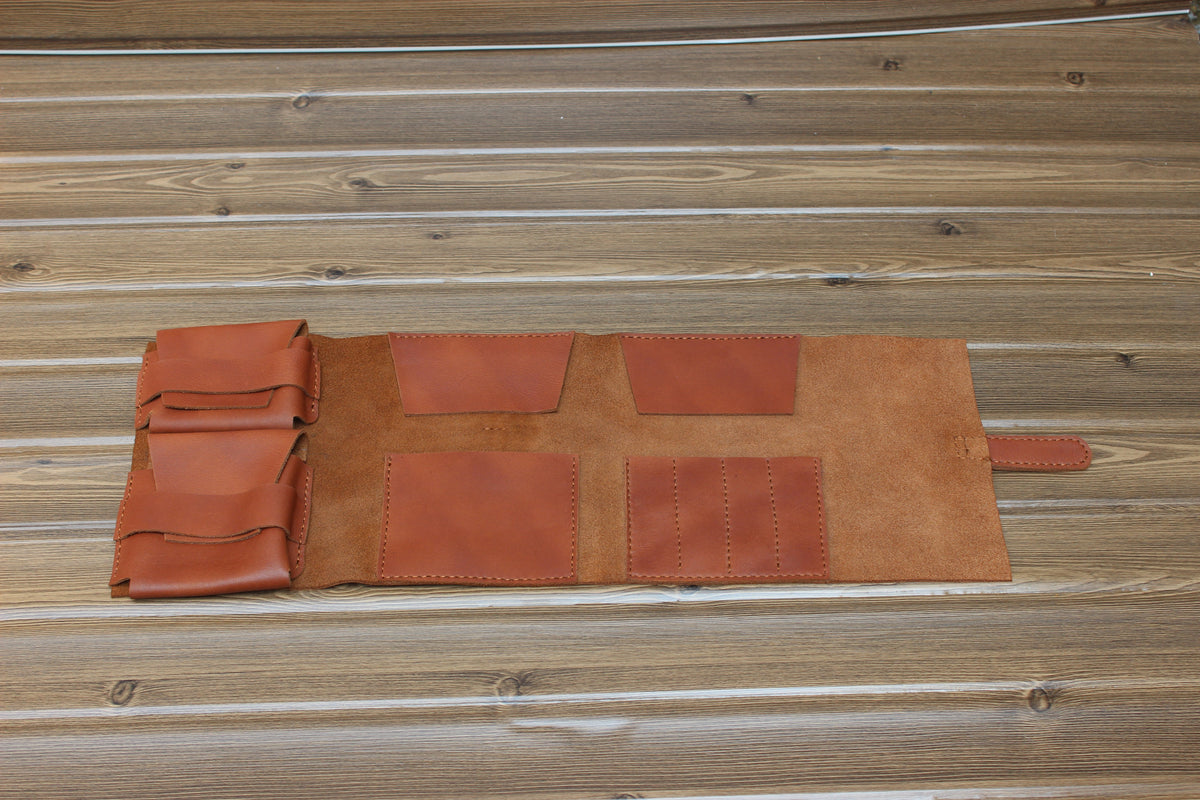 Leather Pencil Roll, view 4