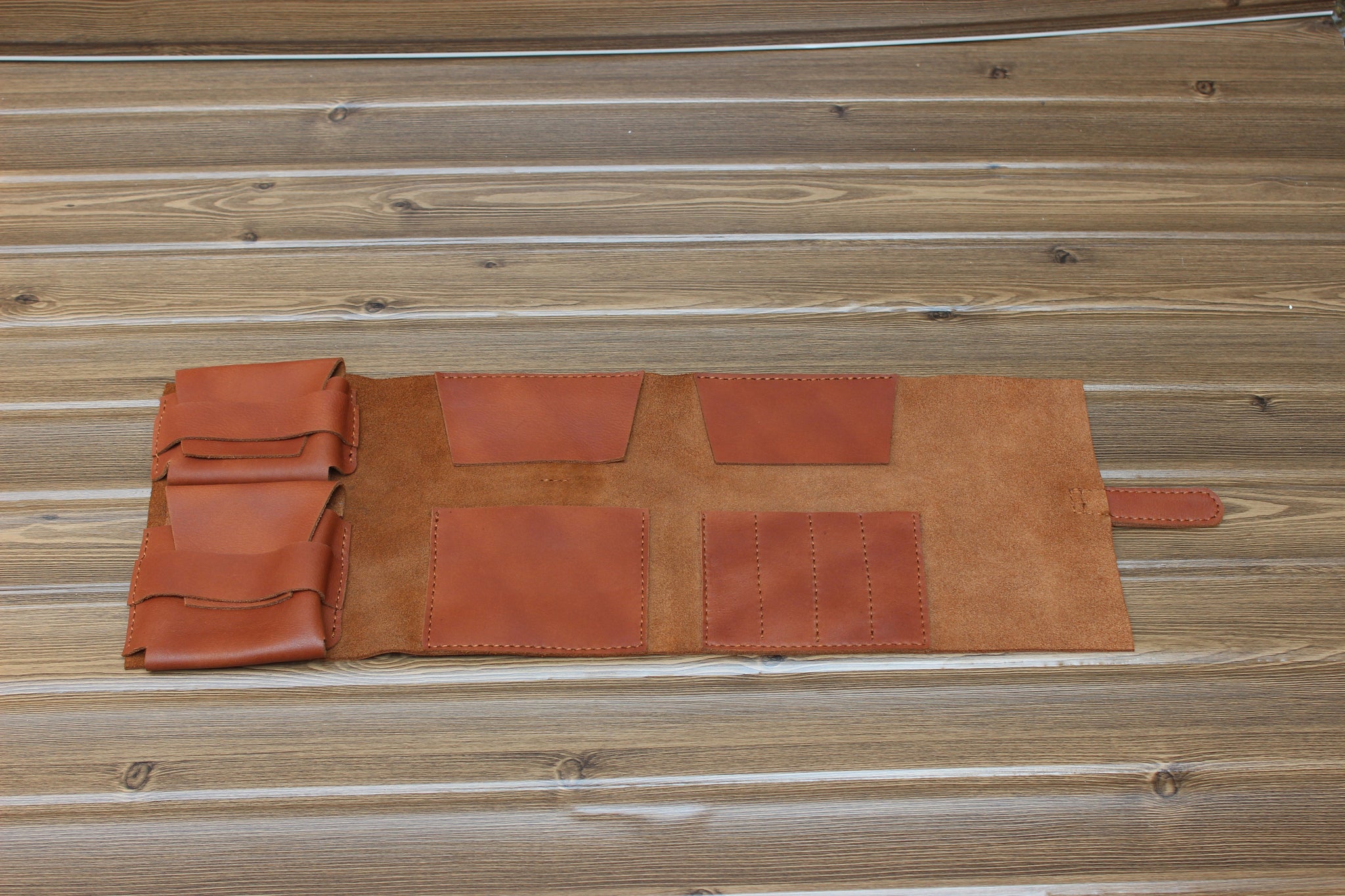 Leather Pencil Roll | Leather Tool Roll